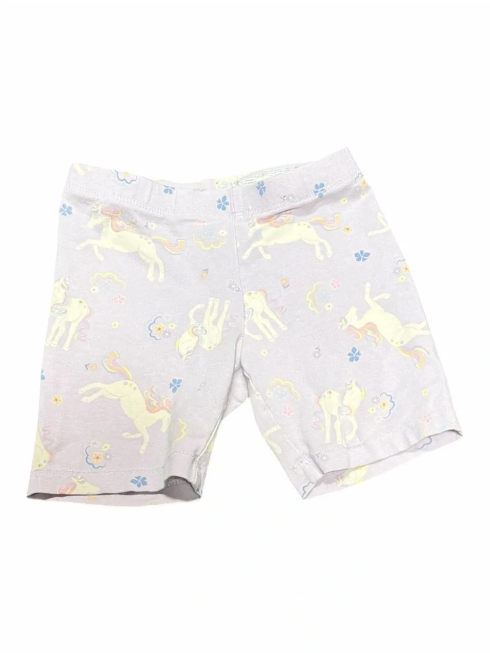 wonder nation Light Purple Unicorn Print Shorts Size 6/6x